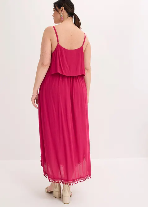 Maxikleid aus strukturierter Viskose, bonprix