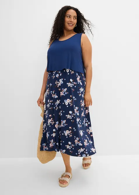 Robe longue en jersey viscose, bonprix