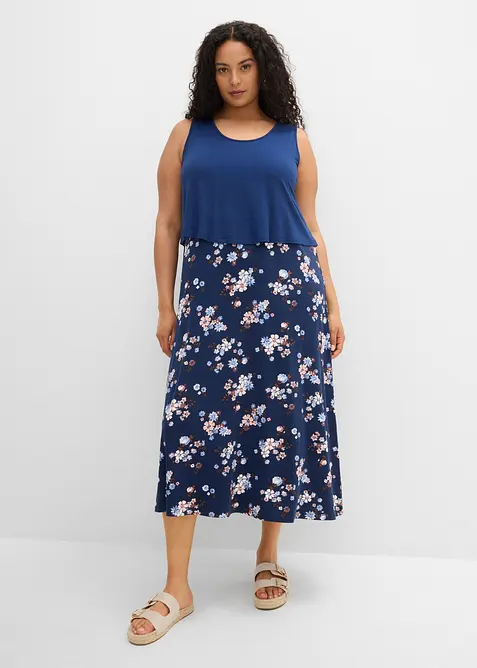 Robe longue en jersey viscose, bonprix