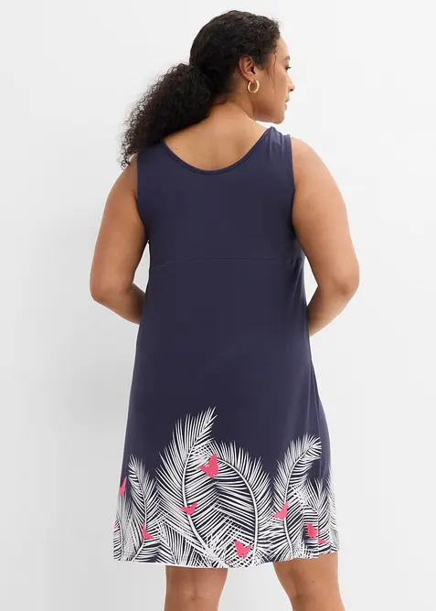 Robe courte en jersey sans manches, bonprix