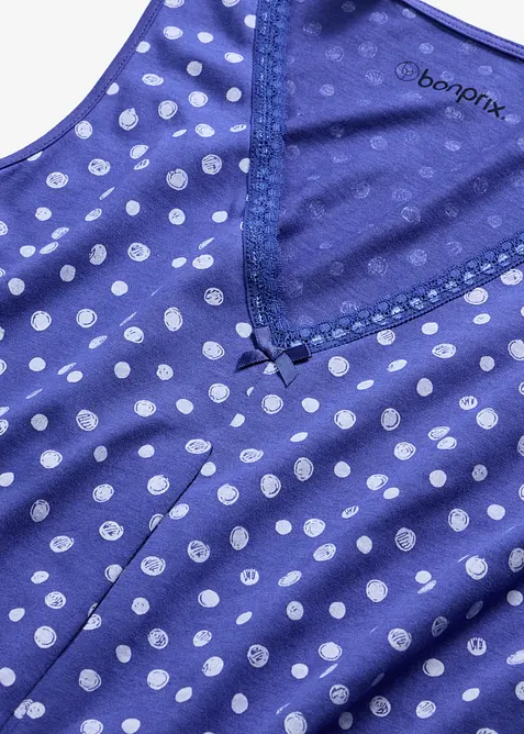 Nuisette courte et douce en viscose m&eacute;lang&eacute;e, bonprix