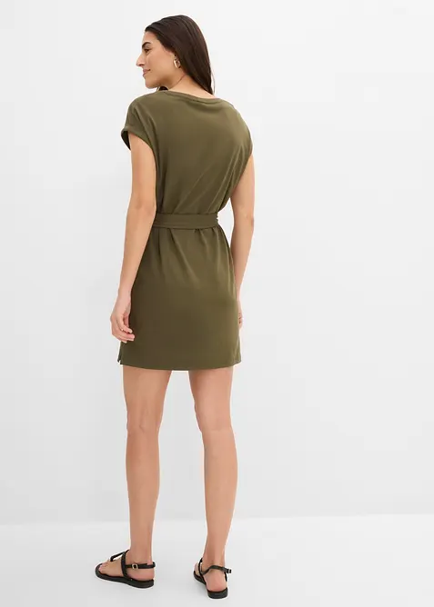 Shirtkleid aus reiner Baumwolle, bonprix