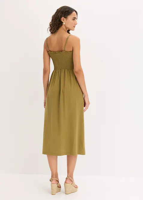 Jerseykleid aus reiner Bio-Baumwolle, bonprix