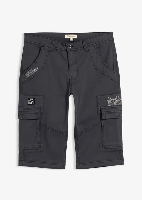 Bermuda long et regular avec poches cargo, bonprix