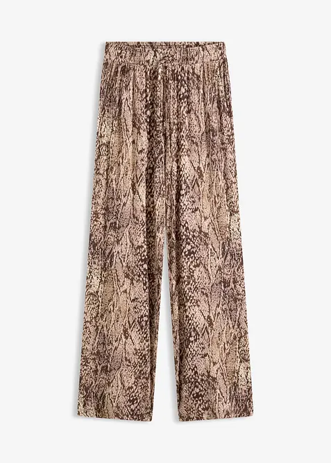 Pantalon fluide en jersey viscose, bonprix