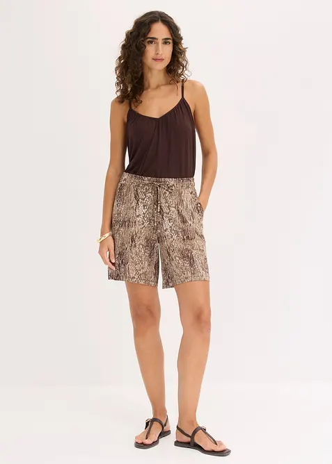 Jersey-Shorts aus softem Viskose-Mix, bonprix