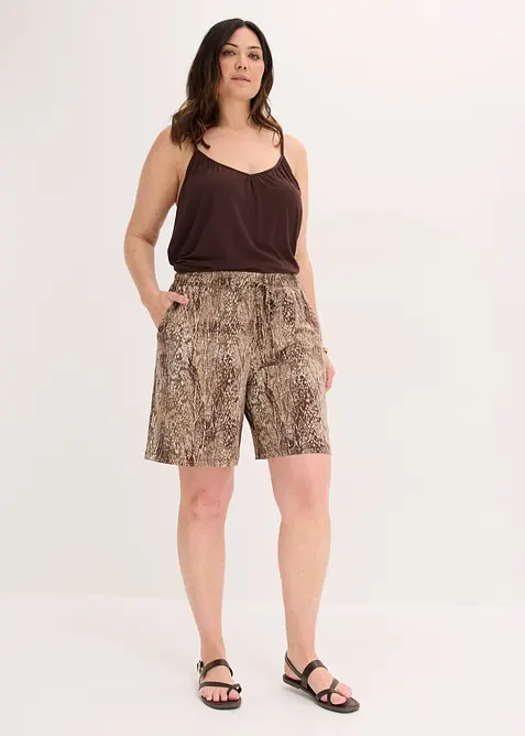 Jersey-Shorts aus softem Viskose-Mix, bonprix