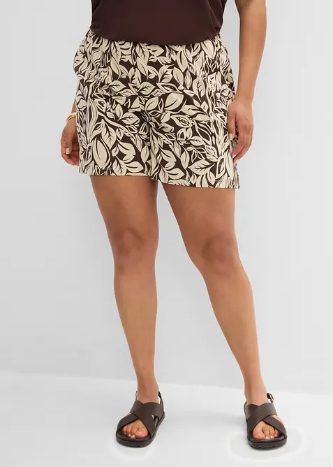 Jersey-Shorts aus elastischem Baumwoll-Mix, bonprix