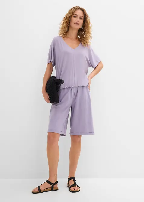 T-shirt oversize en viscose douce et extensible, bonprix