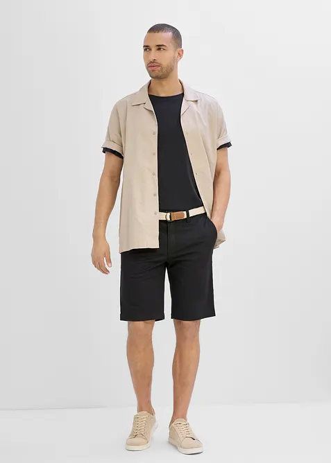 Bermuda extensible avec ceinture, regular, bonprix