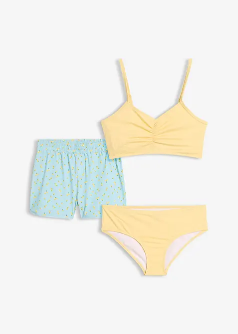Bikini und Badeunterteil (3-tlg.Set), bonprix