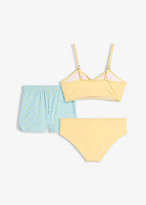 Bikini und Badeunterteil (3-tlg.Set), bonprix