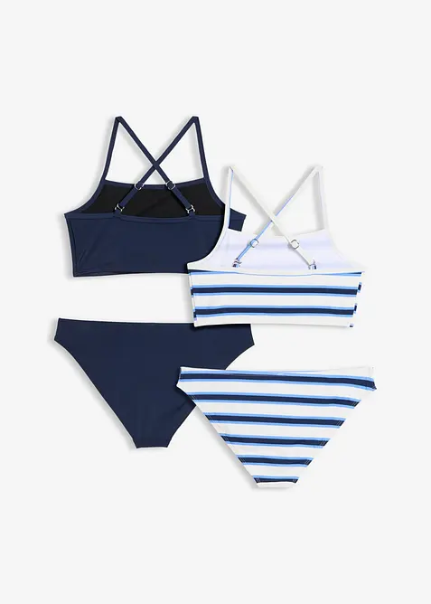 Doppelpack Bikini  (4-tlg.Set), bonprix