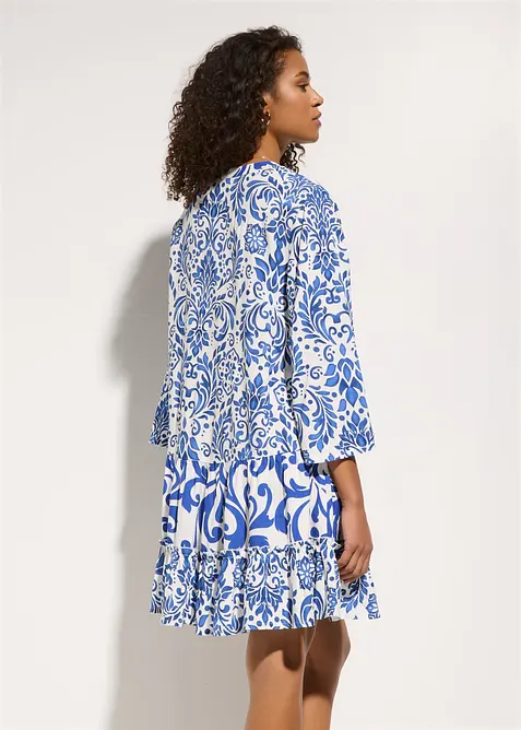 Strandkleid aus flie&szlig;ender Viskose, bonprix
