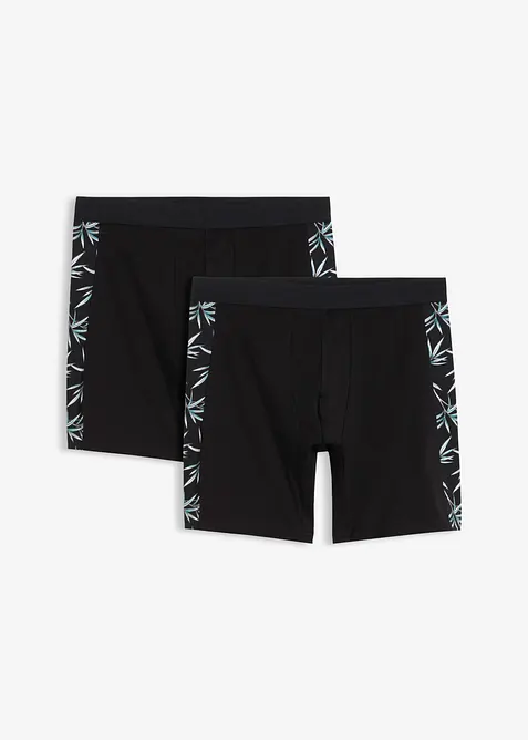 Boxershorts eng (2er Pack), bonprix