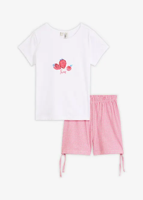 Shorty aus reiner Baumwolle 2-tlg. Set, bonprix