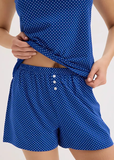 Pyjashort avec dentelle, bonprix