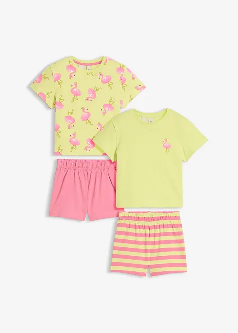 Doppelpack Shorty aus reiner Baumwolle (4-tlg.Set), bonprix