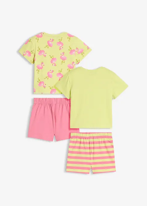 2 pyjashorts 100% coton (ens. 4&nbsp;pces), bonprix