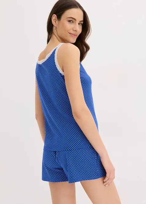 Pyjashort avec dentelle, bonprix