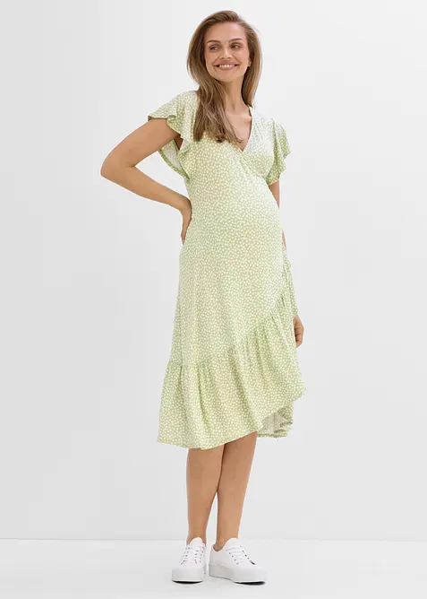 2-in-1 Umstands- und Stillkleid zum Wickeln, bonprix