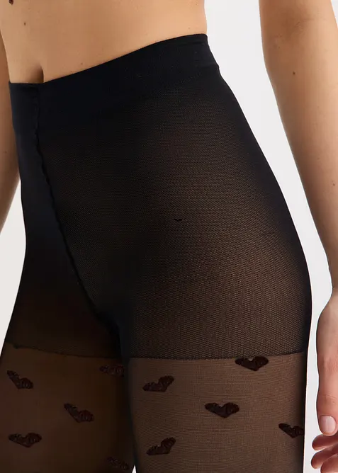 Cycliste anti-frottement &agrave; taille &eacute;lastiqu&eacute;e 30den, bonprix