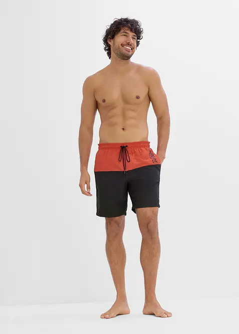 Badeshorts mit Colorblocking, bonprix