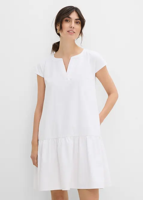 Jeans-Tunika-Kleid aus Baumwolle, bonprix