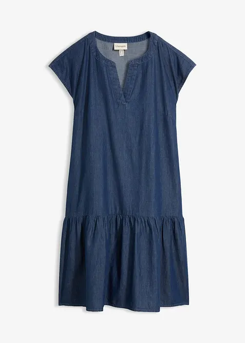 Jeans-Tunika-Kleid aus Baumwolle, bonprix