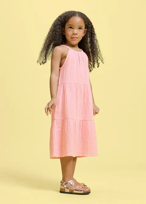 Kleid aus luftigem Musselin, bonprix