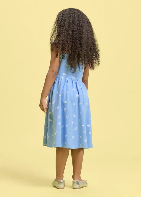 Jerseykleid aus reiner Bio-Baumwolle (2er Pack), bonprix