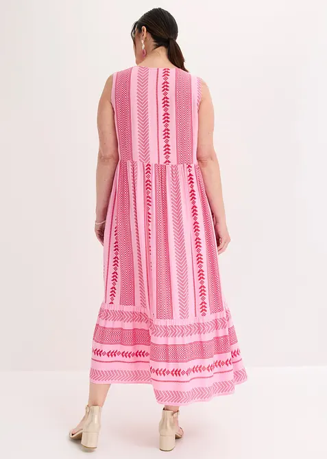 Maxikleid aus flie&szlig;ender Viskose, bonprix