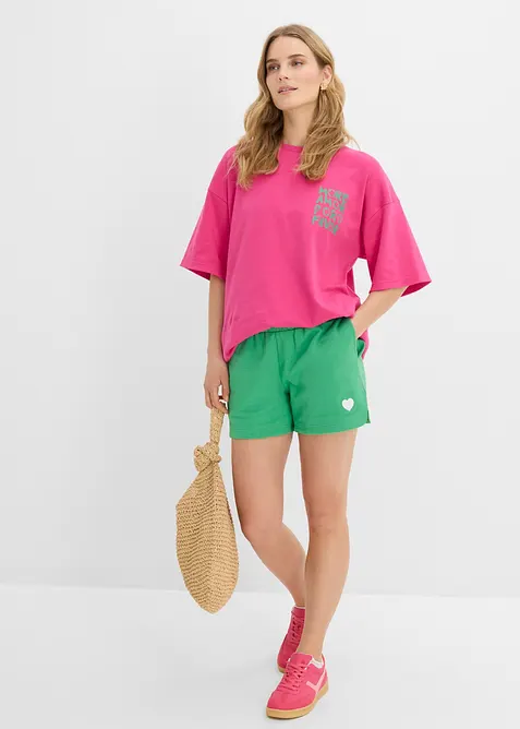 Sweat-Shorts aus reiner Bio-Baumwolle, bonprix