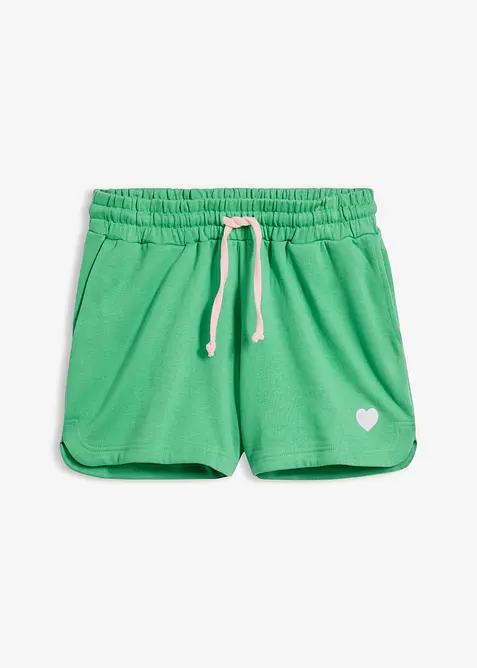 Short sweat 100% coton, bonprix