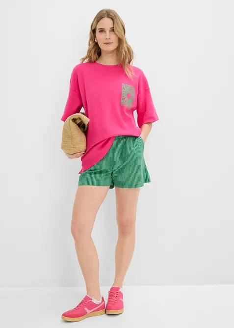 T-shirt oversize 100% coton, bonprix