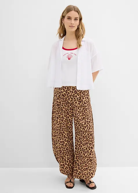 Top c&ocirc;tel&eacute; 100% coton, bonprix