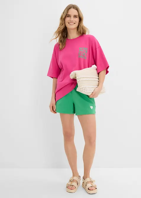 Oversize-Shirt aus reiner Bio-Baumwolle, bonprix