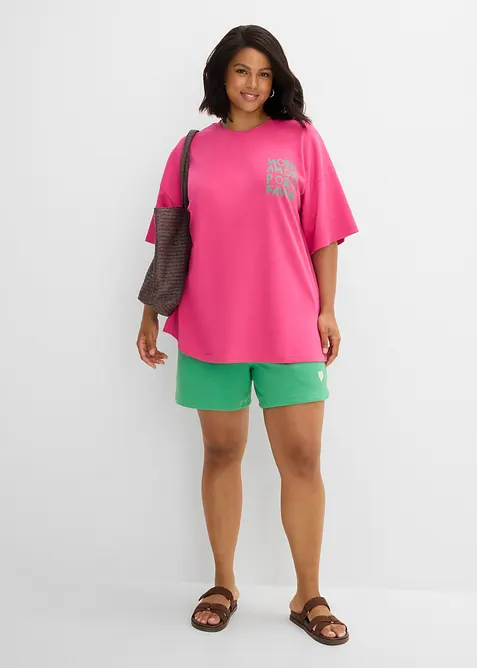 T-shirt oversize 100% coton, bonprix