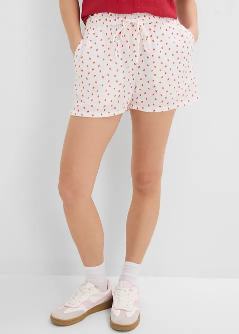 Schlupf-Shorts aus luftigem Musselin, bonprix