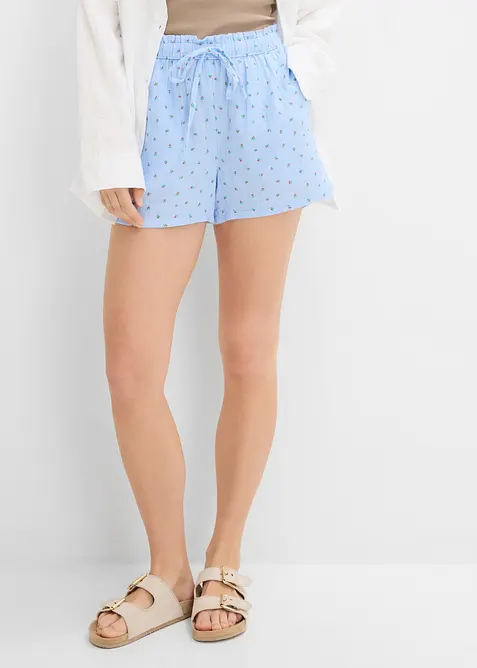Schlupf-Shorts aus luftigem Musselin, bonprix