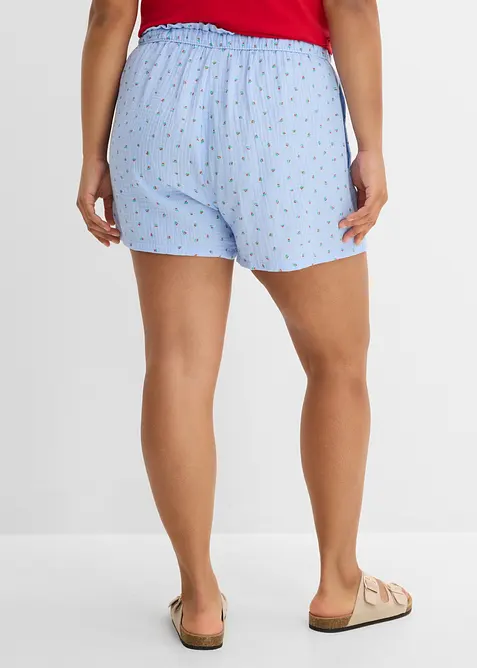 Schlupf-Shorts aus luftigem Musselin, bonprix
