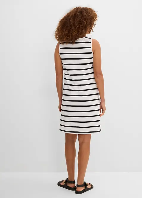 Jerseykleid aus elastischen Bio-Baumwoll-Mix, bonprix