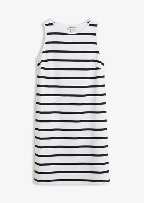 Jerseykleid aus elastischen Bio-Baumwoll-Mix, bonprix