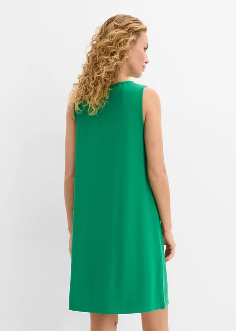 Jerseykleid aus elastischen Bio-Baumwoll-Mix, bonprix