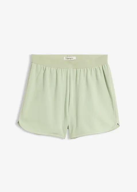 Sweat-Shorts mit abgerundetem Saum, bonprix