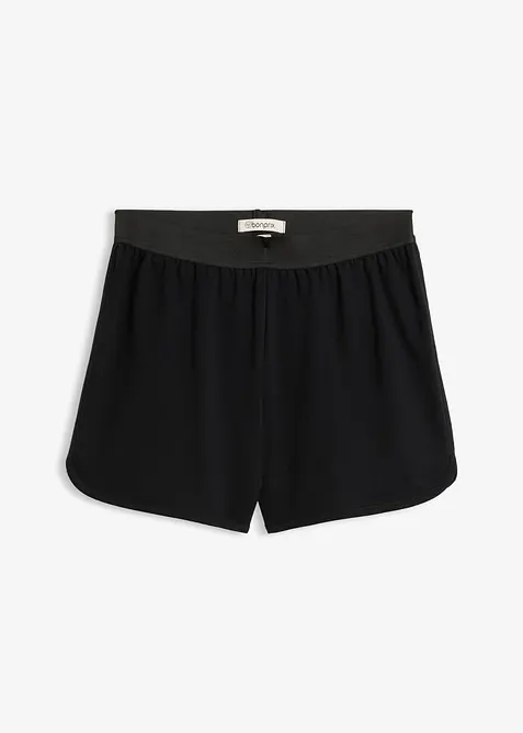Sweat-Shorts mit abgerundetem Saum, bonprix