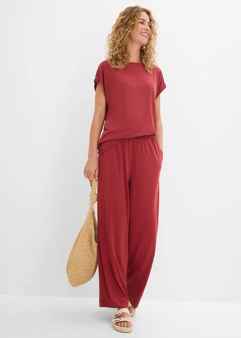 Jersey-Hose aus softem Modal-Mix, bonprix