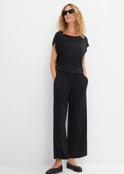 Jersey-Hose aus softem Modal-Mix, bonprix