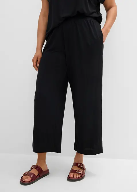 Jersey-Hose aus softem Modal-Mix, bonprix