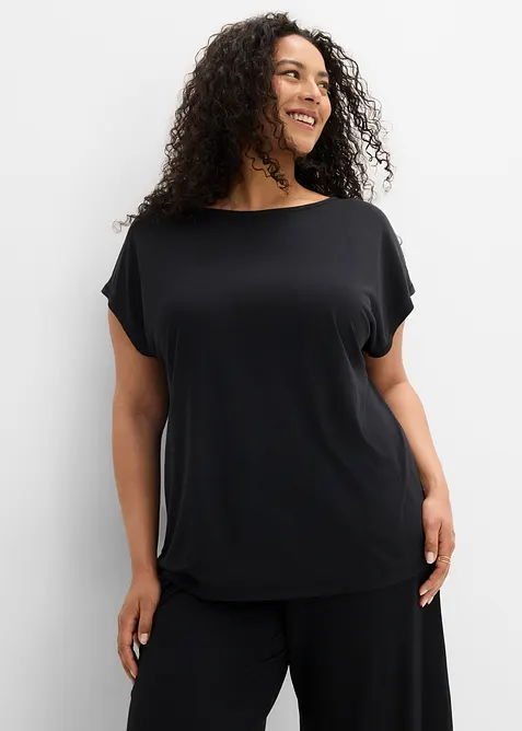 Shirt aus softem Modal-Mix, bonprix